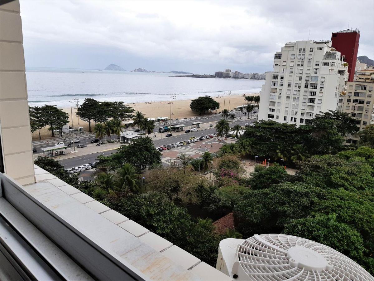Rio De Janeiro, Copacabana Vista Mar Lejlighed Eksteriør billede
