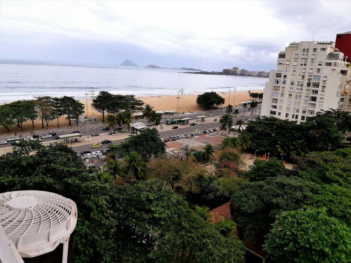 Rio De Janeiro, Copacabana Vista Mar Lejlighed Eksteriør billede